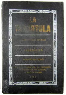 La Tarantula an Erotic Tale of Spain
