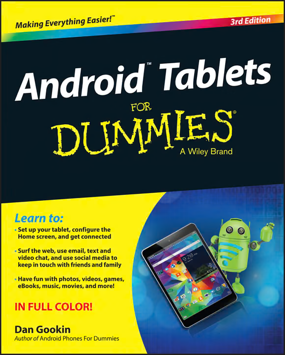 Androidв„ў Tablets For DummiesВ®