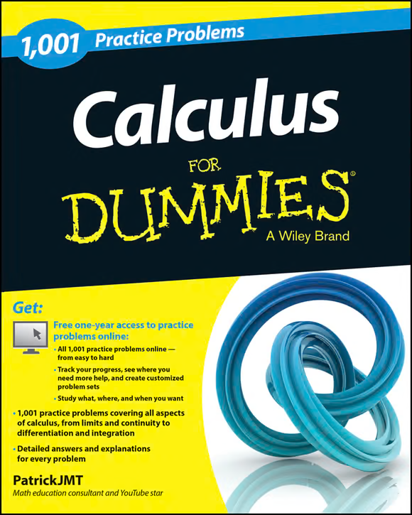 1,001 Calculus Practice Problems For DummiesВ®