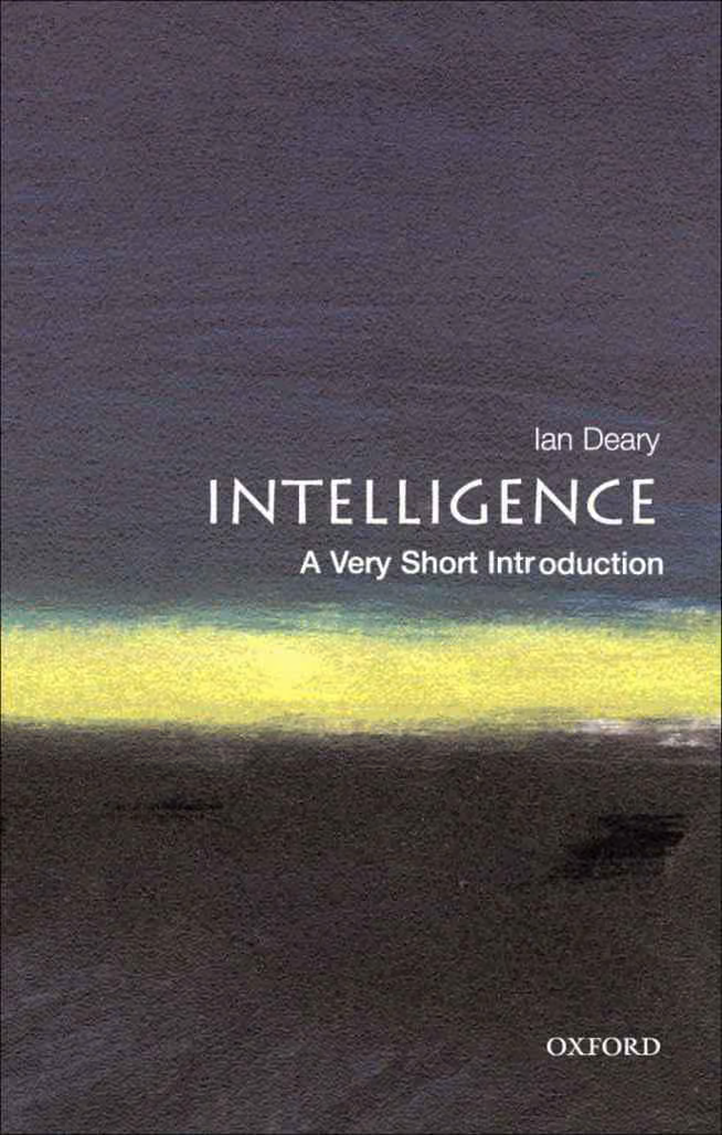 Intelligence: A Very Short Introduction