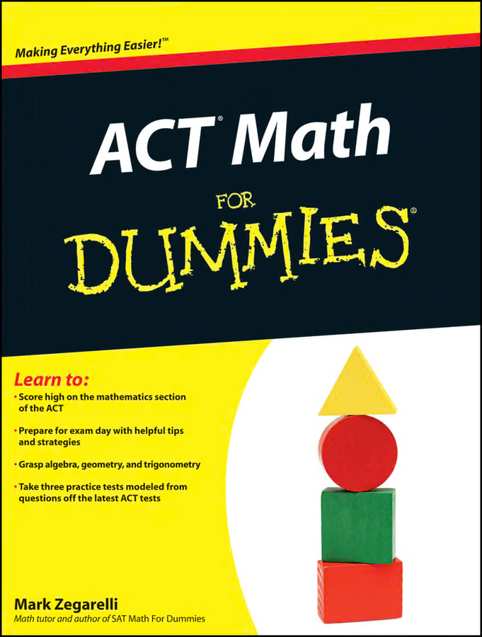 ACT Math For DummiesВ®