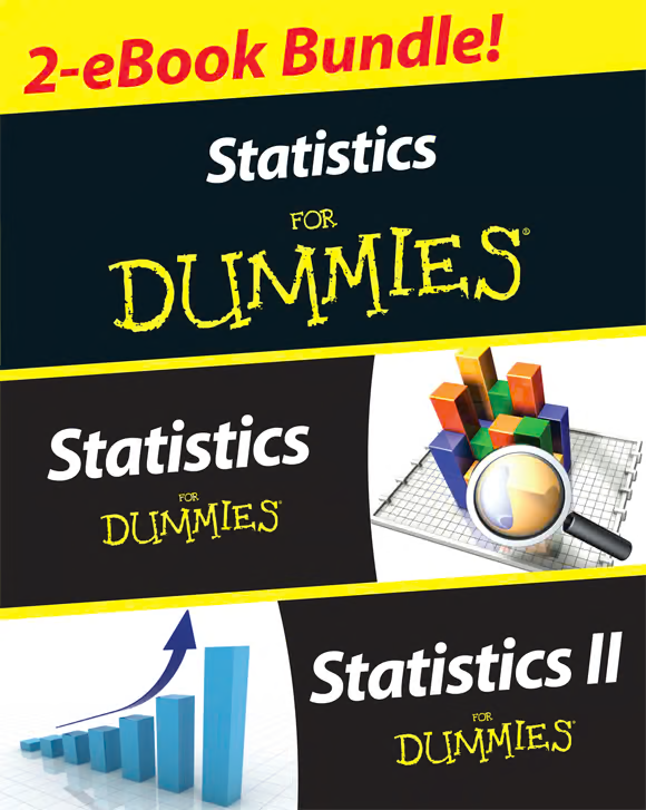 Statistics I & II for Dummies 2 eBook BundleВ®