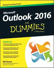Outlook 2016 For DummiesВ®