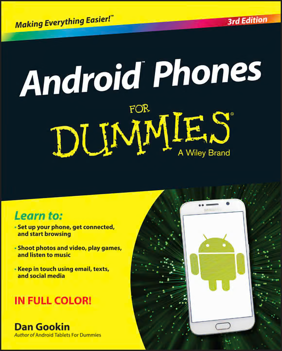 Androidв„ў Phones For DummiesВ®