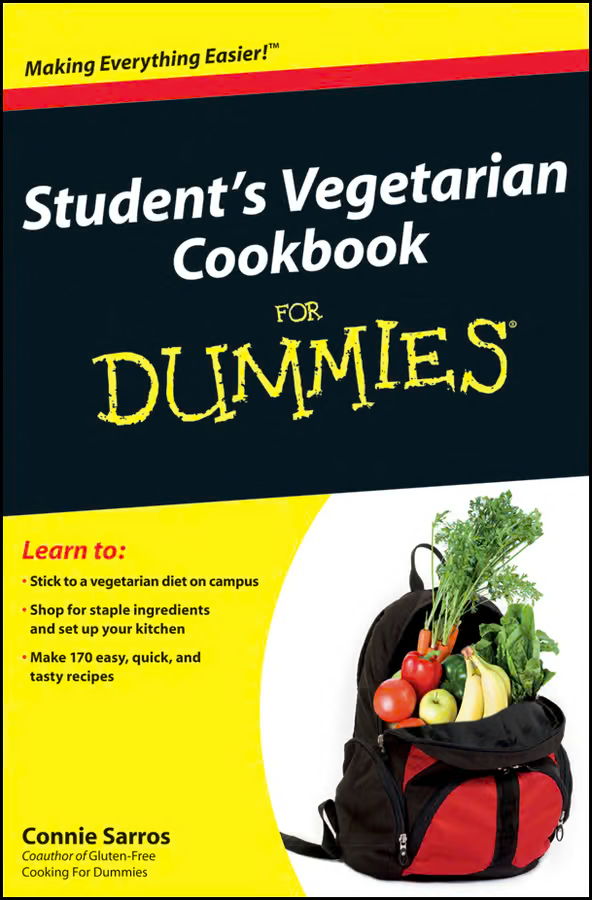 StudentвЂ™s Vegetarian Cookbook For DummiesВ®