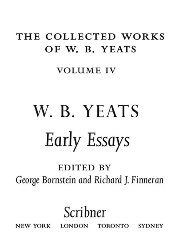 Early Essays