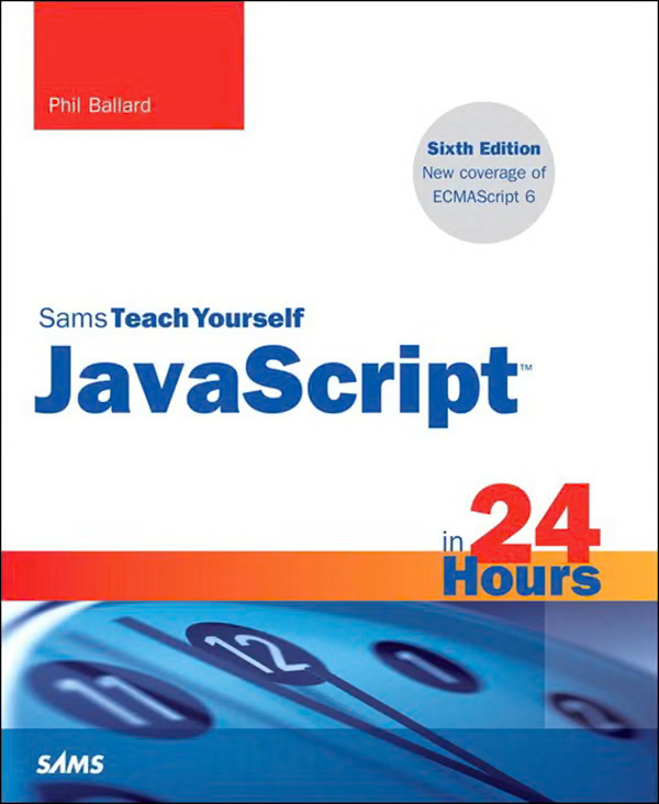 Sams Teach Yourself JavaScriptВ® in 24 Hours