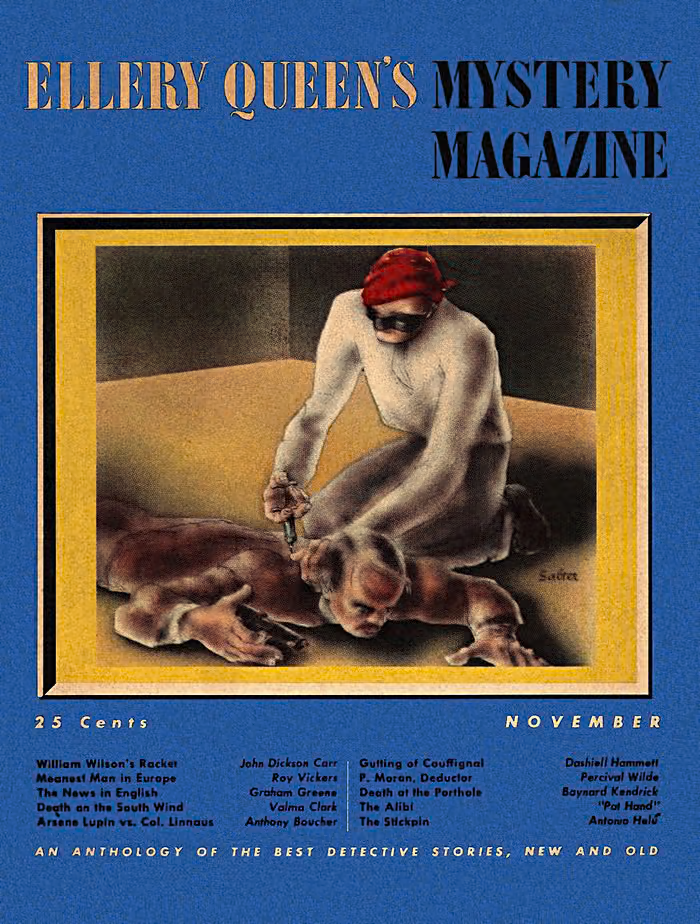 Ellery QueenвЂ™s Mystery Magazine. Vol. 5, No. 19, November 1944