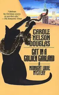 Cat In A Golden Garland