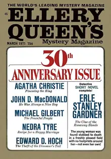 Ellery QueenвЂ™s Mystery Magazine. Vol. 57, No. 3. Whole No. 328, March 1971