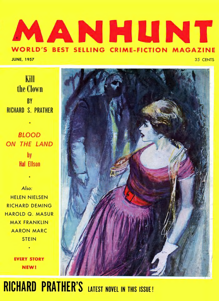 Manhunt. Volume 5, Number 6, June 1957